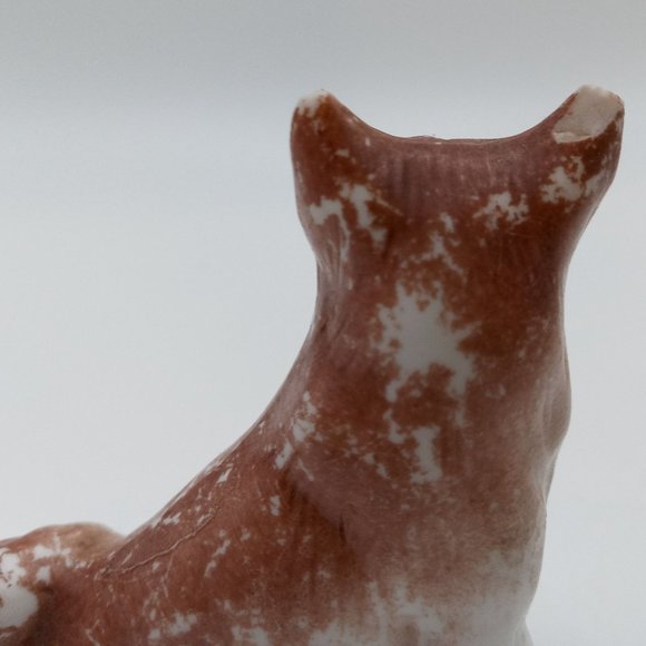 Vintage Dog Figurine Germany Collie Miniature Figure Collectible Antique - Picture 3 of 9